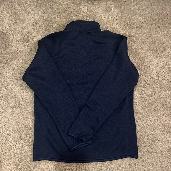 Patagonia Men's Better Sweater 1/4-Zip Fleece in New Navy - Picture 3 of 4